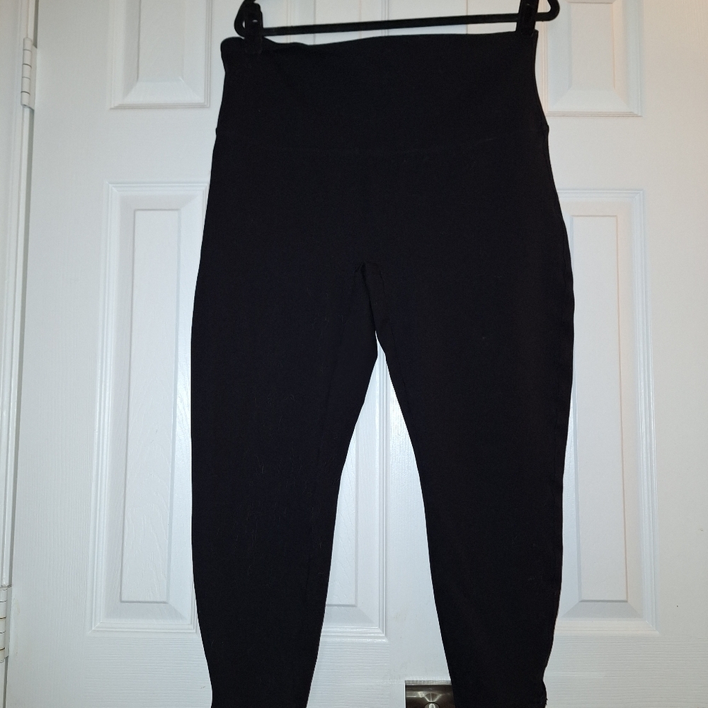 SPANX Black High-Waisted Leggings Size 2XL-Petite